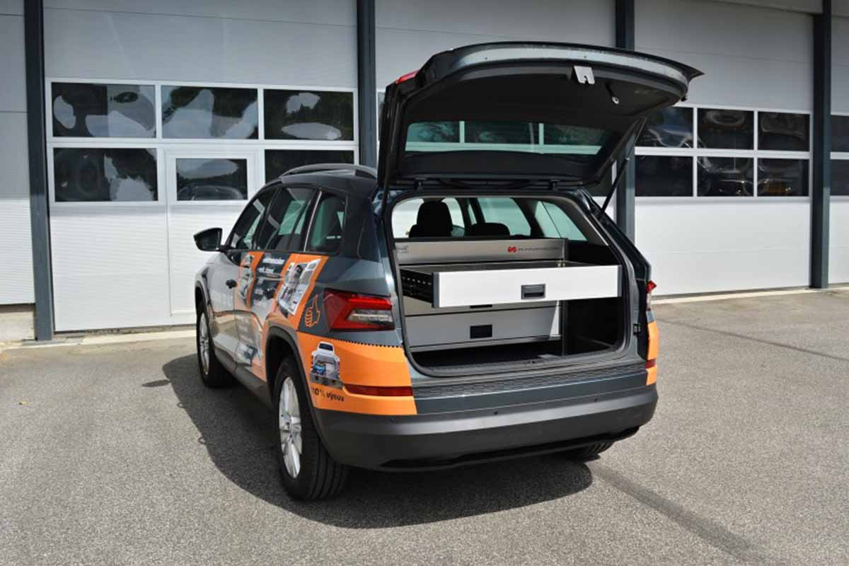 vestavba Škoda Kodiaq